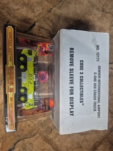 Code 3 Model #12171 Denver Int. Airport E-One Titan 8x8 Crash Truck (JF6) - Picture 1 of 9