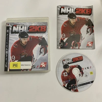 NHL 2K8  PS3 Playstation 3 Game Complete - Image 1 of 4