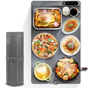 Food Warmer, Food Warming Mat for Parties Buffet, Graphene Heating, Nano Sili... - Bild 1 von 6