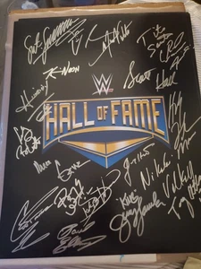 wwe hall of fame 16x20 photo signed autograph by 18 scott hall mean gean auto B - Picture 1 of 1