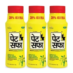 3 Ayurvedic Pet Saffa Constipation Relief Powder 100g Natural Laxative Effective - Picture 1 of 5