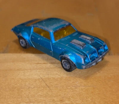 Vintage 1975 MATCHBOX SUPERFAST Rare Pontiac Firebird Lesney England Original + - Image 1 of 4