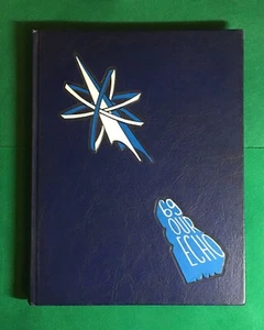 1969 Our Echo Spaulding High School Yearbook Barre Vermont Richard Nixon Letter - Imagen 1 de 6