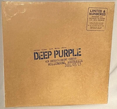 LP DEEP PURPLE Live Wollongong 2001 (180g 3LPs BLUE Vinyl, 2021) NEW MINT SEALED - Image 1 of 2