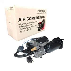 FITS RANGE ROVER L322 NEW HITACHI AIR SUSPENSION LIFT COMPRESSOR LR025111 (06+) - Picture 1 of 2