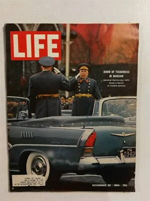 Life Magazine November 20, 1964 - Russian Missiles - Art Gallery - Fashion - M1 - Image 1 of 2