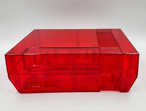 FLAWED Nintendo NES Replacement Console Shell - Clear Red FACTORY IMPERFECTIONS! - Picture 1 of 5