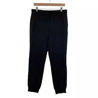 Pantalón pantalón con bolsillos de carga negro White House Black Market para mujer talla 6R Foto 1 de 4