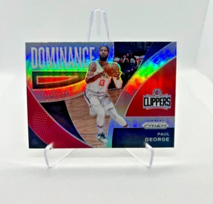 Paul George - 2021-22 Panini Prizm Dominance Silver Prizm #7 - LA Clippers - Picture 1 of 2