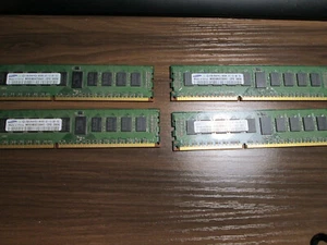 Samsung M393B5673EH1-CF8 8GB (4x2GB) DDR3-1066MHz PC3-8500 ECC RDIMM Server RAM - Picture 1 of 5