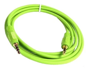 Cavo ausiliario ausiliario stereo da 3,5 mm spina maschio a maschio (6 piedi) - verde - Foto 1 di 1