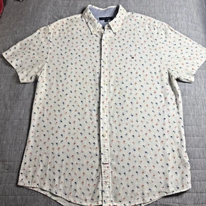 Tommy Hilfiger Dress Shirt Size Mens Multicolor Button Up - Picture 1 of 9