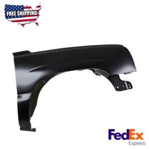 Fender Primed Steel Front Passenger Side Fits 03-07 Chevrolet Silverado 1500 - Picture 1 of 7