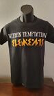 Within Temptation Elemens Tour Men's Small Shirt Fast Shipping 