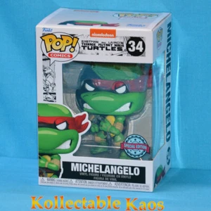 Teenage Mutant Ninja Turtles (1984) - Michelangelo Comic Pop! Vinyl Figure #34 - Picture 1 of 3
