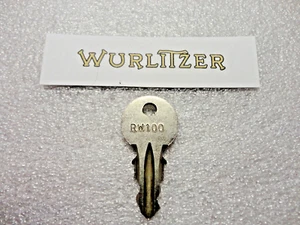 RW100 Wurlitzer Jukebox Schrankschlüssel, original, gebraucht, alter Lagerbestand, passend für 3 Modelle - Bild 1 von 2