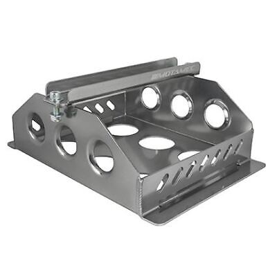 Motamec Alloy Race Battery Tray Red Top 40 Flat Mounting Box - Anodized • 65.24€
