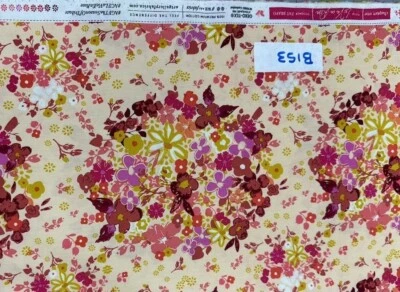 Art Gallery Season Of Tribute LaVie En Rose Cotton Quilt Fabric By The Half Yard Foto 1 de 2