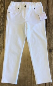 HANNA ANDERSSON Size 6-7 (120) Girls White Pants READ - Picture 1 of 5