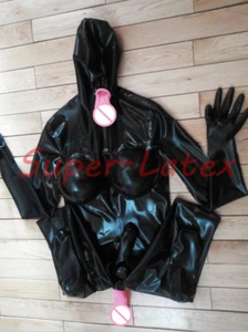 LATEX CATSUIT INFLABLE PECHO TRES CONDONES PERSONALIZADOS - Imagen 1 de 2