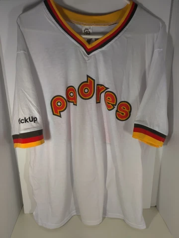 Tony Gwynn 1984 San Diego Padres Retro Jersey Shirt ClickUp XL RARE FIND NEW Cover