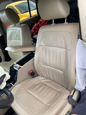  LEFT DRIVER FRONT SEAT BEIGE LEATHER FORD FLEX  13 14 15 16 17 18 19 Foto 1 de 2