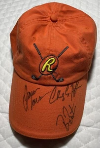 Reese’s Cup Golf Hat Autographed Charley Hoffman & PGA Players Strapback Cap - Picture 1 of 9