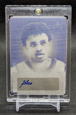 J.J. STARLING [Syracuse] 2021-22 Leaf Memories BLACK PRINTING PLATE AUTO #1/1