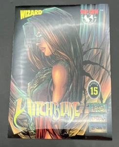 Witchblade 1997 Wizard Magazine Chromium Top Cow Promo Card #15 - Picture 1 of 2