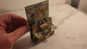 1900.Die Floristin (Blumen.Chrom Lithographie in System). - Bild 1 von 1