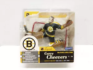 McFarlane GERRY CHEEVERS #30 Boston Bruins NHL Legends Series 1 Hall of Fame - Picture 1 of 7