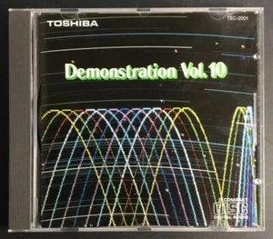 Toshiba Demonstration Vol. 10 w/ Artwork MUSIC AUDIO CD TEC-2001 Japan 1983 Jazz - Picture 1 of 4