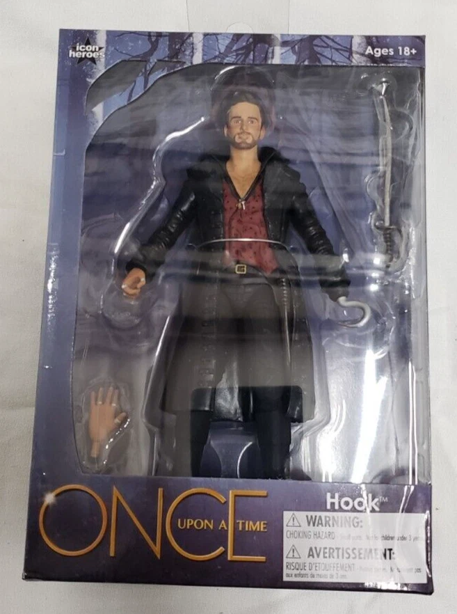 Icon Heroes Disney Once Upon a Time TV Hook PX 6 Inch Action Figure