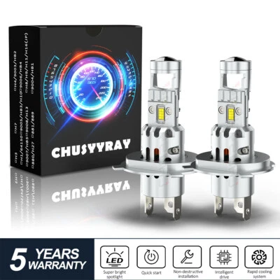 2 piezas para Mitsubishi Montero 1998-2006 H4 LED Faro Bombilla de haz alto bajo 30000LM Foto 1 de 4