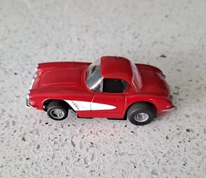 Estate Find Vintage Tyco 1960 Corvette Hardtop Red HO Slot Car - Picture 1 of 6