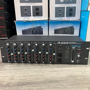 Alesis MultiMix 10 10-Channel Rackmount Mixer with bluetooth Tested - Picture 1 of 8