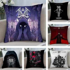 S-Sleep-Band-T-TokenS Pillow Case Short Plush Pillow Printing Cushion Cover - Picture 1 of 30