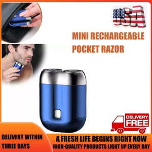 2025 Upgrade USB Pocket Shaver Mini Rechargeable Shaver for Men - Picture 1 of 11