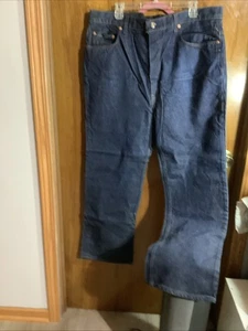 Vintage LEVI'S 517 Bootcut Orange Tab Blue Denim Jeans Sz. 44x30 - Picture 1 of 19