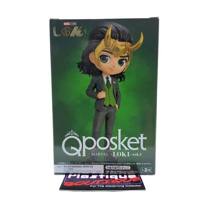 TRAJE Q POSKET LOKI TIPO A VOL 3 MARVEL PVC MISB BANDAI QPOSKET COMPLETA AVEN... Foto 1 de 4