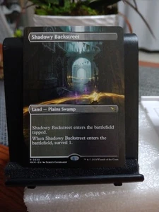 Magic The Gathering Shadowy Backstreet 330 Borderless Murders at Karlov Manor - Imagen 1 de 2