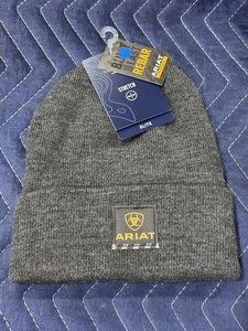 Ariat Beanie Knit Rebar Watch Cap Charcoal Grey - Neu mit Etikett!!! - VERSAND KOSTENLOS!!! - Bild 1 von 3
