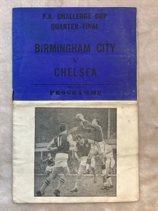 Birmingham V Chelsea FA Cup Viertelfinale aus den 60er Jahren - Bild 1 von 15