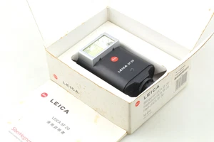 [COMO NUEVO en Caja] Flash de Montaje en Zapata Leica SF20 Negro 14414 Para M6 TTL M7 R8 R9 JAPÓN - Imagen 1 de 11