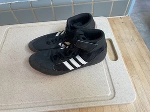 Adidas HVC Ringerschuhe Größe 8 Erwachsene Herren schwarz Größe 6 " - Bild 1 von 3