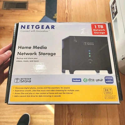 Netgear Stora Home Media Storage 1TB Network Storage MS2110-100NAS 2009 Version - Image 1 of 4