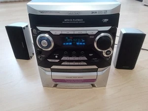 MP3 HiFi System PHILIPS FW M377 Stereoanlage, CD player, Dynamic Bass Boost - Imagen 1 de 7