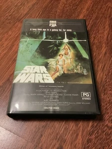 STAR WARS BETA (1977) 1982 CLAMSHELL CASE LUCASFILMS FORD HAMILL FISHER AUS - Bild 1 von 1