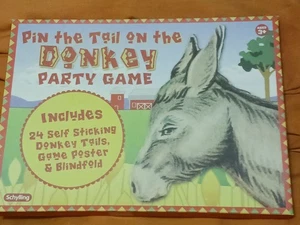 2008 Schylling Pin The Tail On The Donkey Game - Picture 1 of 6
