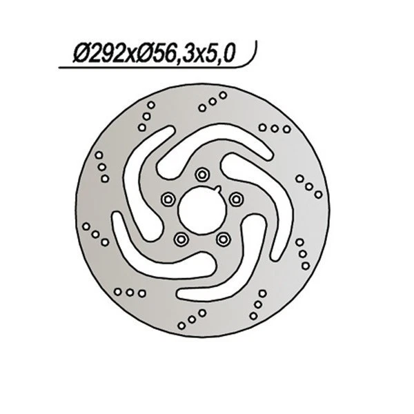DISCO DE FRENO DELANTERO SINISTRO HARLEY DAVIDSON FXSTS SPRINGER SOFTAIL 1450 2002  Foto 1 de 1